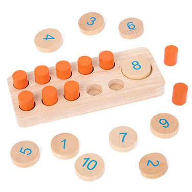 EcoToys Numberwise | Aprender a contar jugando - Set educativo para niños